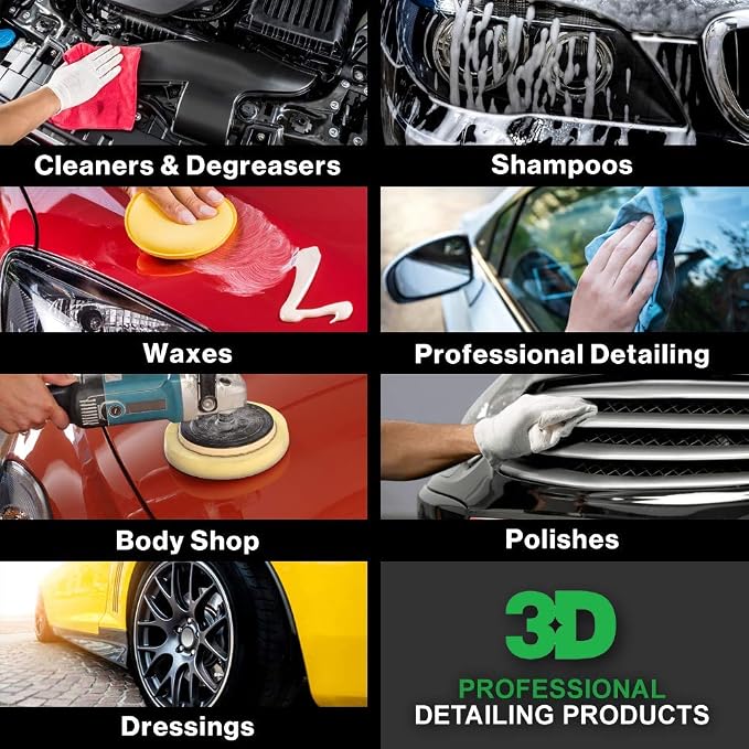 3D BDX Iron Remover – Fast Acting Fallout & Brake Dust Cleaner | Purple Color-Changing Spray for Wheels & Paint | Acid-Free | Made in USA | Car Detailing | 1 Gallon