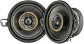 51KSC3504 Coaxial Speaker System, 2-Way Design, One (1) Pair, 3.5" (89mm) Polypropylene Woofer/Midrange, 1/2" (13mm) Silk-Dome Tweeters, 50 Watts RMS, 100 Watts Peak
