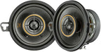 51KSC3504 Coaxial Speaker System, 2-Way Design, One (1) Pair, 3.5" (89mm) Polypropylene Woofer/Midrange, 1/2" (13mm) Silk-Dome Tweeters, 50 Watts RMS, 100 Watts Peak