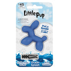 Little Pup 96603 Ocean Splash Scent, Car Air Freshener, Clips to A/C Air Vent, Alcohol-Free Fragrance Oil, Non-Hazardous and Non-Toxic Plastic, Set of 1
