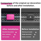 Polodunn for Honda Civic 2022-2025, for Accord/HRV/CRV 2023-2025, for Acura Integra 2023 2024 - Hazard Warning Light Push Button Cover, Emergency Flashers Trim Accessories (Rose Red)