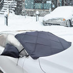 Snow Windshield Cover Compatible with 2013-2018 Toyota RAV 4, Custom-fit Windshield Cover for Snow, Ice and Frost, Comes with Rear Mirror Cover