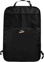 Car Backseat Kick Mat with Storage, Backseat Kick Protector for Kids with 3 Mesh Pockets, Protects from Kicks, Scratches, Scuffs, Spills, Stains, 3 Adjustable Straps for Easy Installation