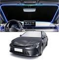 Car Windshield Sun Shade Compatible with Toyota 2025-2026 Camry,Oxford Cloth Windshield Cover Sun Shade with Storage Bag,Foldable Sunshade for Car Windshields Keeps Interior Cool