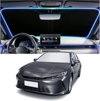 Car Windshield Sun Shade Compatible with Toyota 2025-2026 Camry,Oxford Cloth Windshield Cover Sun Shade with Storage Bag,Foldable Sunshade for Car Windshields Keeps Interior Cool
