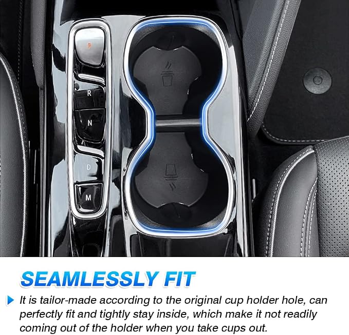 Center Console Cup Holder Insert for Buick Envision 2021 2022 2023 Interior Accessories Water Cup Holder