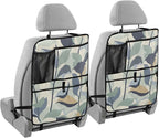 Kick Mats Backseat Protector with Anti Kick Design Offering Safety and Space for Backseat Essentials