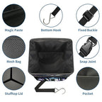 Bigfoot Car Trash Can with Lid Collapsible Reusable Waterproof Car Garage Bag,Automotive Garbage Can,Car Accessories Interior Car Organizer