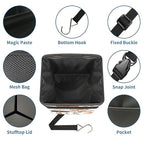 Car Trash Can – Multi-Purpose, Lightweight and Portable with Durable Water-Resistant Coating, No Installation Required, Practical and Ample Capacity, Variety of Colors.Mushroom