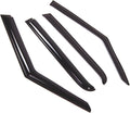 WD2-684 Dark Smoke 4 Pcs Set Window Visor (Outside Mount) Deflector Rain Guard Compatible with 2011-2015 Mini Countryman