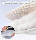 Thickened Full Windshield + Side Window Coverage ，Winter Car Windshield Snow Ice Cover Waterproof,Windshield Sun Shade Cover All Season Universal Protection for Cars, SUVs, Trucks,Minivans.