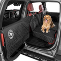 Standard Back Seat Extender for Dogs, Black – As Seen on Shark Tank – Hard Bottom Platform for Cars, SUVs & Mid-Size Trucks – 400lb Support, Waterproof – Rigid Back Seat Cover for Dogs