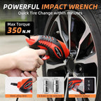 Electric Car Jack Kit 5 Ton 12V Electric Jack for Car with Impact Wrench and Tire Inflator Pump for SUV Sedan Truck Change Tires Garage Repair