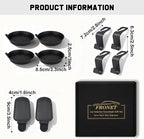 Car Essentials for New Drivers, 10PCS Car Accessories Gift Set Everyday Organizer Kit with Cup Holder Coasters, Sunglass Visor Clips, Headrest Hooks for First Time Teen Driver
