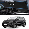 Custom Fit Sorento Windshield Sunshade for 2016-2019 2020 KIA Sorento Front Window Shades Cover for Windshield Sun Visor Protector for Kia Reflector Block Heat and Sun Protection Cooler Accessories