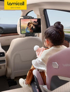 Tablet Holder for Car Headrest - [Thick Case Friendly] [360° Rotation] Car Tablet Mount for Backseat, Road Trip Essentials for Kids, for iPad Pro, Air, Mini, Galaxy, Fire HD, 6.1-13" Tablets