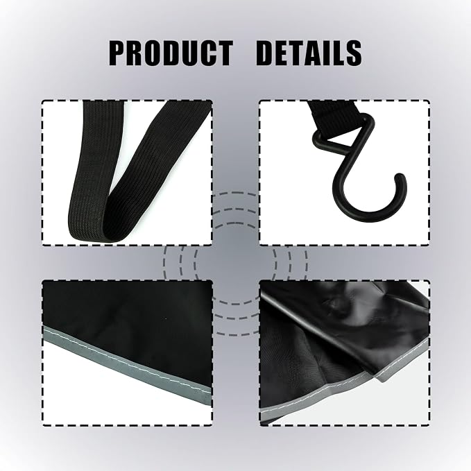 Windshield Cover for Ice and Snow No Scraping Car Accessories All Weather Waterproof Sunshade Winter Windshield Cover with Mirror Protection for Snow Ice Frost Sun Dust