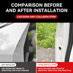 Car Door Edge Guards, 16Ft Universal Car Edge Rubber Seal Trim Protector, U Shape Door Edge Protector Guard, Aluminum Boat Edge Guards, Car Decoration Accessories for Most Car (White)