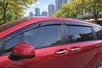 2021-2026 Tape-On Rain Guards for Toyota Sienna Side Window Visor Deflectors Extra Thick Tinted Vent Shades LE XLE XSE Limited Platinum 2022 2023 2024 2025