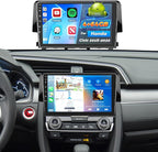 [4+64G] Android 15 Car Radio for Honda Civic 2016-2020, 9 inch 1280 * 720 Touch Screen Car Stereo with Carplay Android Auto/5GHz WiFi/GPS Navigation/Bluetooth 5.0/FM/RDS/32EQ/SWC