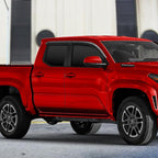 Voron Glass Tape-on Extra Durable Rain Guards for Toyota Tacoma Double Cab 2024-2026, Window Deflectors, Vent Window Visors, 4 Pieces - 100822