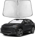 Windshield Sunshade Compatible for Toyota bZ4X 2023 2024 2025, Sun Visor for Front Windshield & Window Sun Shade Cover, UV Heat Blocker & Protector, Car Accessories