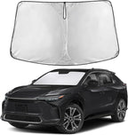 Windshield Sunshade Compatible for Toyota bZ4X 2023 2024 2025, Sun Visor for Front Windshield & Window Sun Shade Cover, UV Heat Blocker & Protector, Car Accessories