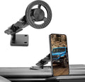 Phone Mount for 2024 2025 2026 Jeep Wrangler, Dashboard Phone Holder Dash Mount for New Jeep Wrangler JL JLU 4XE Jeep Gladiator JT Accessories, Magsafe Phone Mount Fit 12.3" Screen