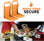 Trunk Cargo Blocks, Cargo Dividers, Trunk Dividers, Hook & Loop Trunk Organizer Blocks to Hold Cargo in Place, Cargo Containment System for Cars, Trucks, SUVs, Vans, 2 Pieces