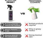 Blackline Luxury Scented Leather Interior Car Cleaner Reset Deep Cleans & Deodorizes All Surfaces, pH-Neutral High-Foam Formula, Long-Lasting Premium Fragrance and Deodorization for Car - Dark Ice