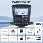 4 + 64GB ROM Android 15 Upgrade Car Radio for Chevrolet Chevy Cruze 2009-2015: 10.4 Inch 1024 * 768 HD IPS Tesla Style Touchscreen Stereo Wireless Carplay Andriod Auto Backup Camera GPS 5G WiFi FM