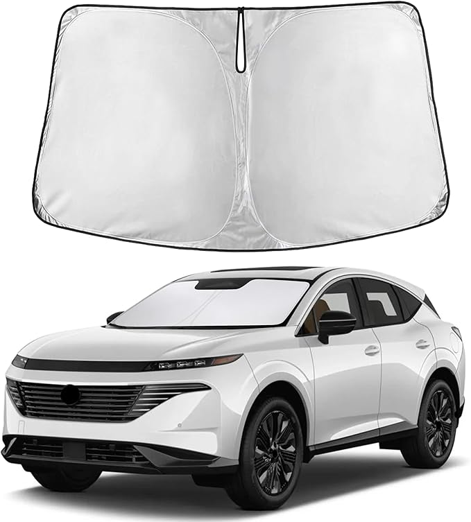 Windshield Sunshade Compatible for Nissan Murano 2025 2026 (SV, SL, and Platinum) Sun Visor for Front Windshield & Window Sun Shade Cover, UV Heat Blocker & Protector, Car Accessories