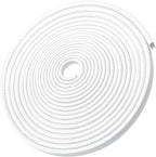 33Ft(10M) Long Car Door Edge Guards,U Shape Edge Trim Rubber Seal Protector Rubber Car Door Protector Car Protection Door Edge Anti-Collision Rubber Clips Fit for Most Car| White