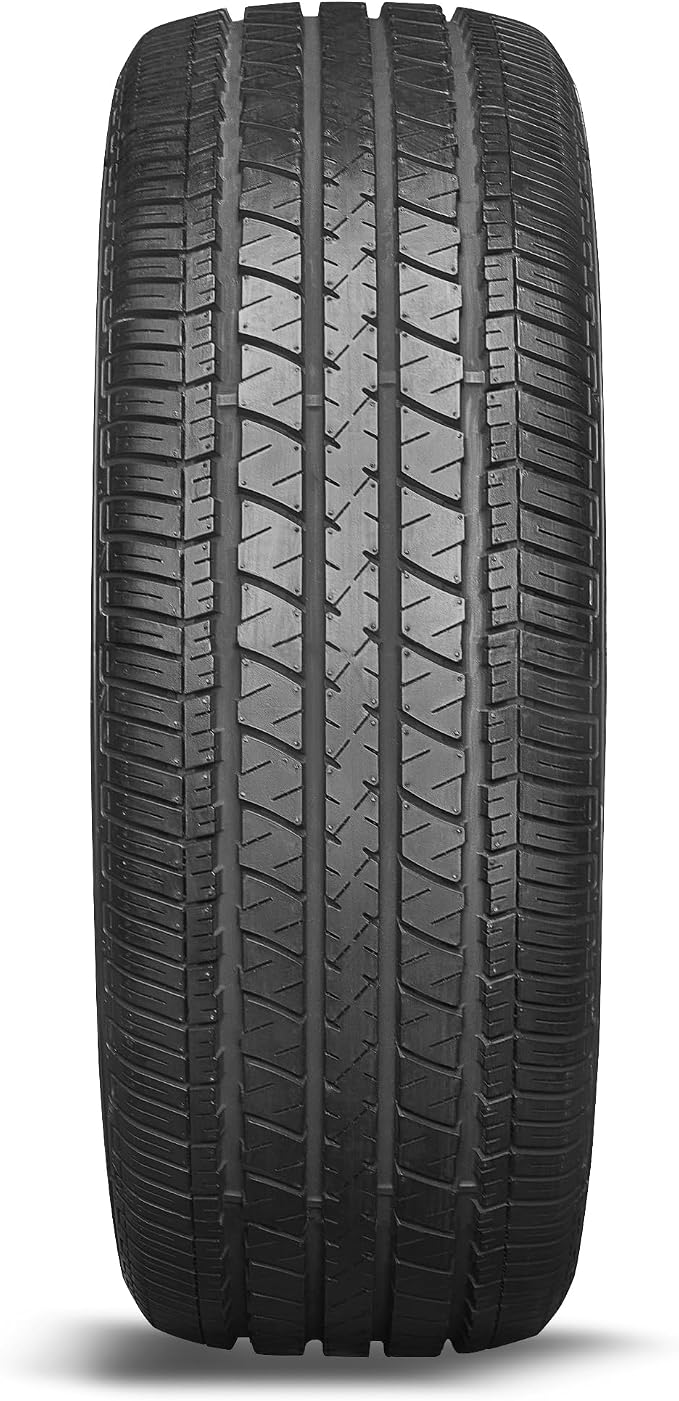 Set of 4 (FOUR) UN106 All Season 205/70R15 18mm White Wall Radial Passenger Car Tire- 205/70-15 96T + Three-Year Road Hazard Warranty Included 205/70/15 (Tire Only)