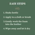 All Leather Cleaner, Naturally Derived Leather Care Cleaner with Aloe Vera, Great for Car Interiors, Boots, Furniture, Bags, Jackets and More, 16.9 fl oz