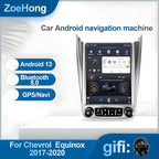 Android 12 Car Stereo, 10.1-inch HD Touchscreen, WiFi GPS Navigation Radio Player with Backup Camera for Chevrolet Equinox, GMC Terrain 2012-2017 (2+32G with Lock)