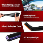4PCS in-Channel Rain Guards Fit for Hyundai Elantra 2021 2022 2023 2024 2025 2026, Smoke Tinted Window Visors Wind Deflectors, Vent Shades Shiedlds with 2pcs Side Mirror Rain Visors
