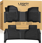 Floor Mats 2019-2026 for Chevy Silverado/GMC Sierra 1500, 2020-2026 2500HD 3500HD, Only Double Cab/Bench Seat (Only Fit with Rear Under-Seat Storage, But Not Fit 2nd Row Plastic Storage)
