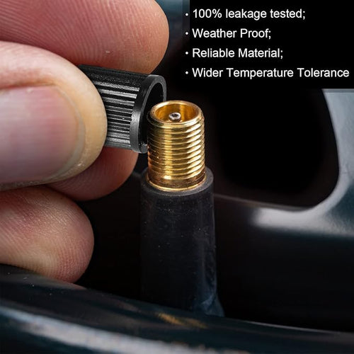 150 Pieces TR413 Valve Stems Tubeless Bulk Rubber Snap-in Valve Stems for 0.453 Inch Rim Holes, Black Standard Length Replacement Tool for Car Tubeless Replacement