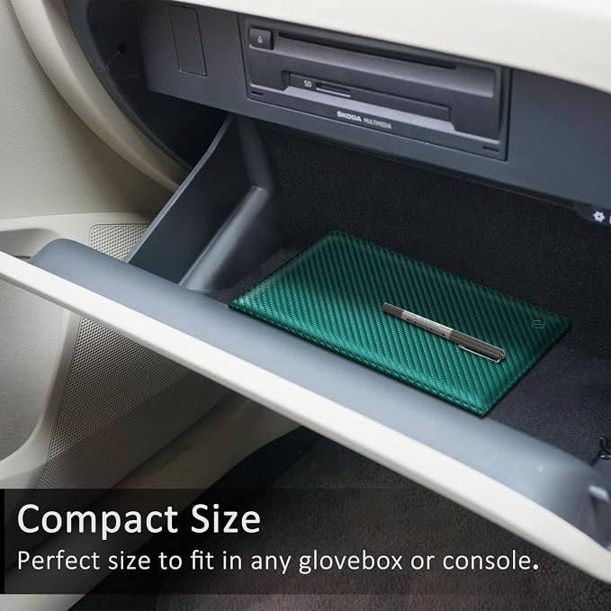 Car Registration and Insurance Card Holder, Vehicle Glove Box Card Organizer Wallet Automobile Accessories for License