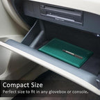 Car Registration and Insurance Card Holder, Vehicle Glove Box Card Organizer Wallet Automobile Accessories for License