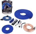 ORION Cobalt COKIT0 0-Gauge CCA Amp Wiring Kit, 100% American Wire Gauge (AWG) Standard, High Current Amplifier Install Kit with Fuse Holder, RCA Cable & Speaker Wire for Car Audio Systems