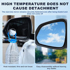Blind Spot Mirrors - 2 Pack Round HD Glass Frameless Convex Rear View Mirror with Wide Angle Adjustable Stick for Cars, Trucks, And Motorcycles Stuff Rearview Mirror Accessories Decor