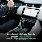 Wireless CarPlay Adapter for iPhone, Auto Connect Smartphone to Car, Plug & Play Dongle for Daily Commuters, 2026 Upgrade Converts Wired to Wireless, No Delay for Navigation & Music