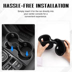 Car Cup Holder for Honda Pilot 2023-2025/Passport Ridgeline 2024-2025 2026 Accessories Water Cup Holders TPE Durable Cup Holder Insert for Pilot