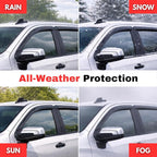 KPY Rain Guards Fit for 1997-2001 Honda Prelude, Out-Channel Window Visors Vent Wind Deflectors 2PC, Car Accessories for 97-01 Prelude