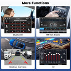 2+64G for 2011-2016 Nissan Juke Android 15 Car Stereo Wireless Apple CarPlay Android Auto, 9 inch Touch Screen Radio WiFi Bluetooth GPS FM RDS+Free AHD Backup Cam