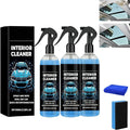 Car Headliner Cleaning Kit, Interior Roof Stain Remover, Multi-purpose cleaner for fabric seats and car headliners (3, 100ML)