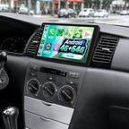 5Ghz WiFi 8Core 4G+64G Android 15 Car Radio for Toyota Corolla EX 2005-2012 Car Stereo with Wireless Carplay Android Auto, 9 Inch HD Touchscreen with GPS Bluetooth5.0 FM/RDS EQ SWC Backup Camera