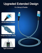 Charger Cord USB C Fast Charging Cable 10ft Long USB A to Type C Power Wire | for Samsung S26 S25 Edge S24 Ultra Z Fold7 Flip7 A17 A16 A37 Pixel 10 Pro XL Apple iPhone 17e 17 Air 16e 16 Pro Max 16Plus 15